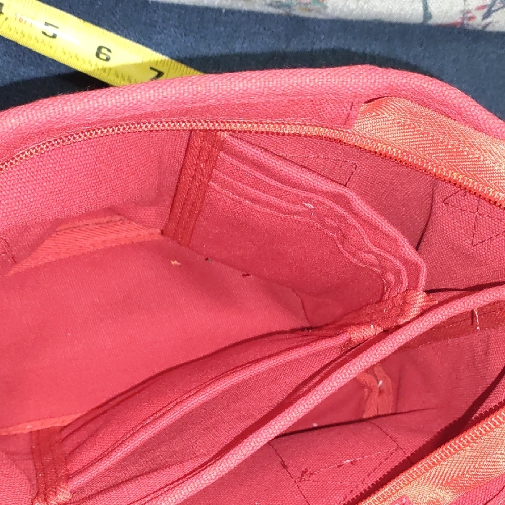 Source Unknown Vibrant Red Tote Bag - image 8